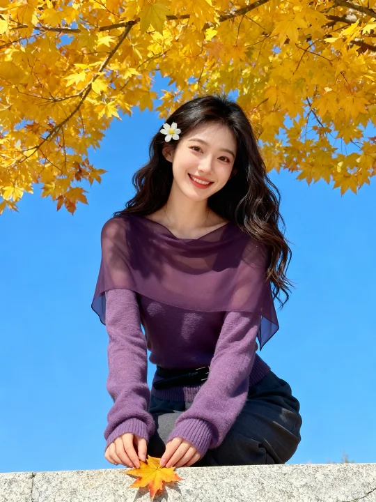 

Шикарный корейский вязаный фиолетовый топ, уникальный красивый высококачественный облегающий топ для поездок на работу и ветер, длинный све Bal Dr