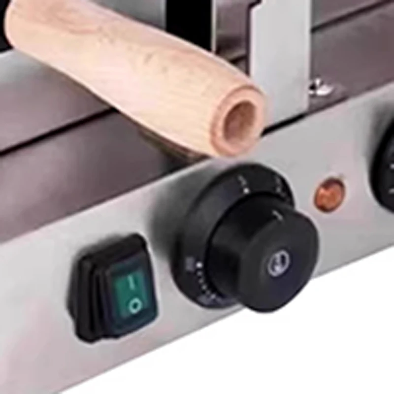 آلة حرق الذرة الكهربائية التجارية الغاز آلة عصا الذرة المقرمشة يمكن انقلبت FY-1101Y التدفئة الكهربائية صف واحد الذرة