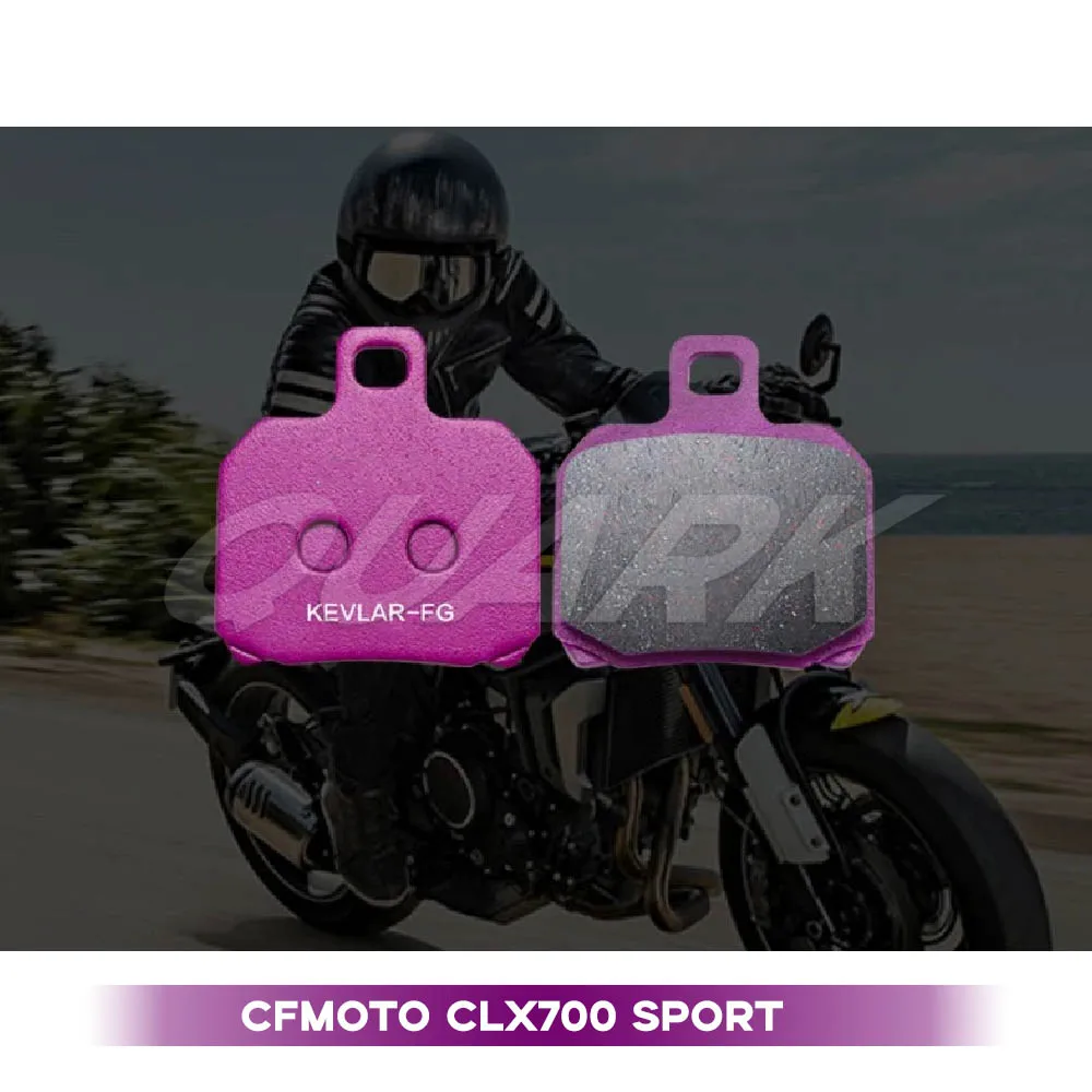 Brake Pads FOR CFMOTO CLX700 700CLX CLX Heritage sport Brake Disc Leather Accessories Disc brake Ceramic brake disc
