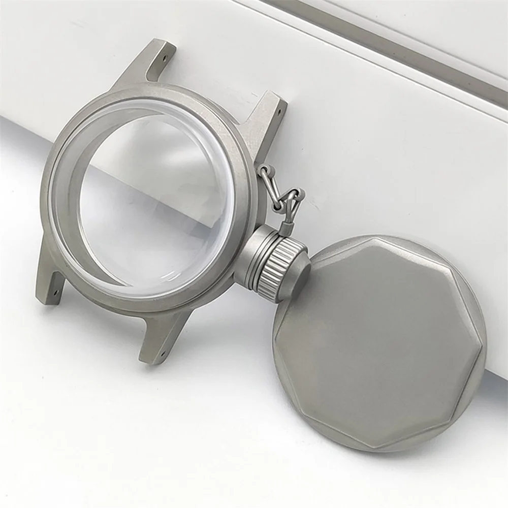 

36MM Modding Watch Case For NH35/NH36/NH72/NH34 Movements double-domed Sapphire Crystal Sandblasted Case Compatible With Frogmen