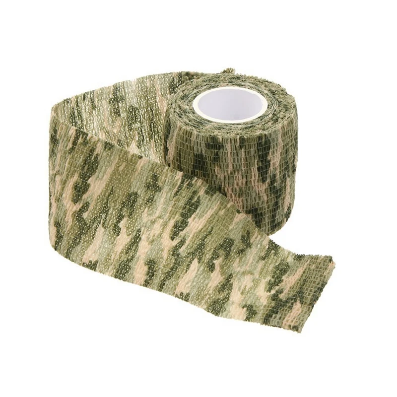 屋外サイクリングステルステープ、ラップガン、ハンティングカモフラージュ、2個