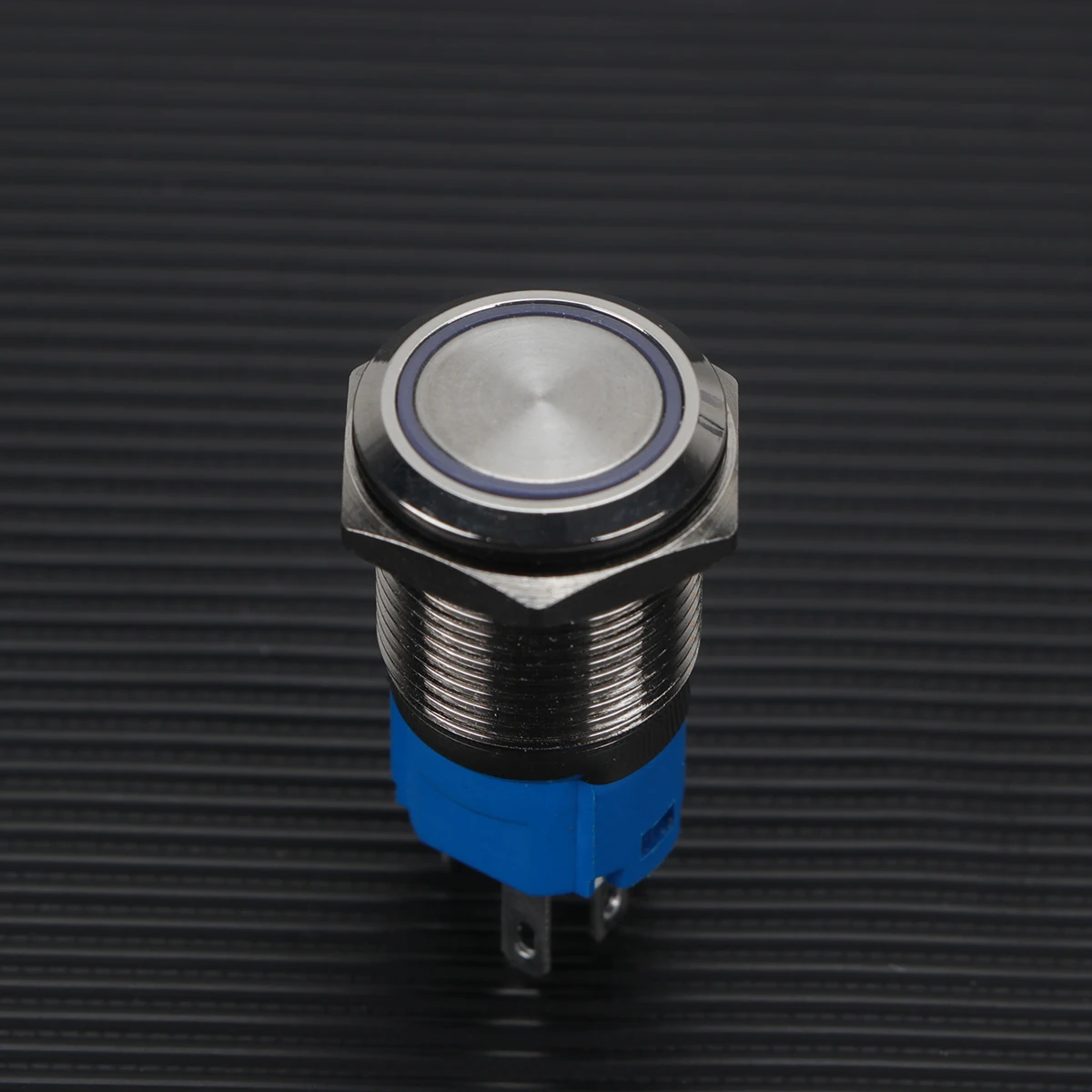 

Auto Reset Push Button Switch 16Mm Stainless Steel Waterproof Ip66 Control Panel Round On Off For Automotive