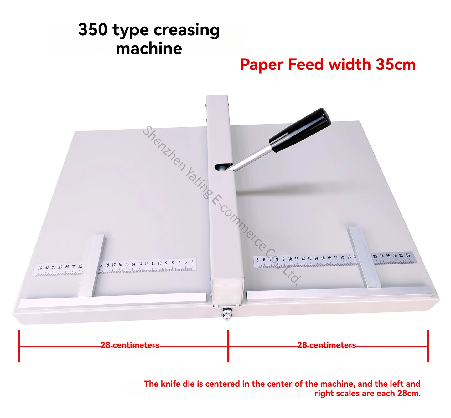 Manual Indentation Machine A3 Indentation Creasing Machine Photo Book Album Greeting Card Cover Folding Machine