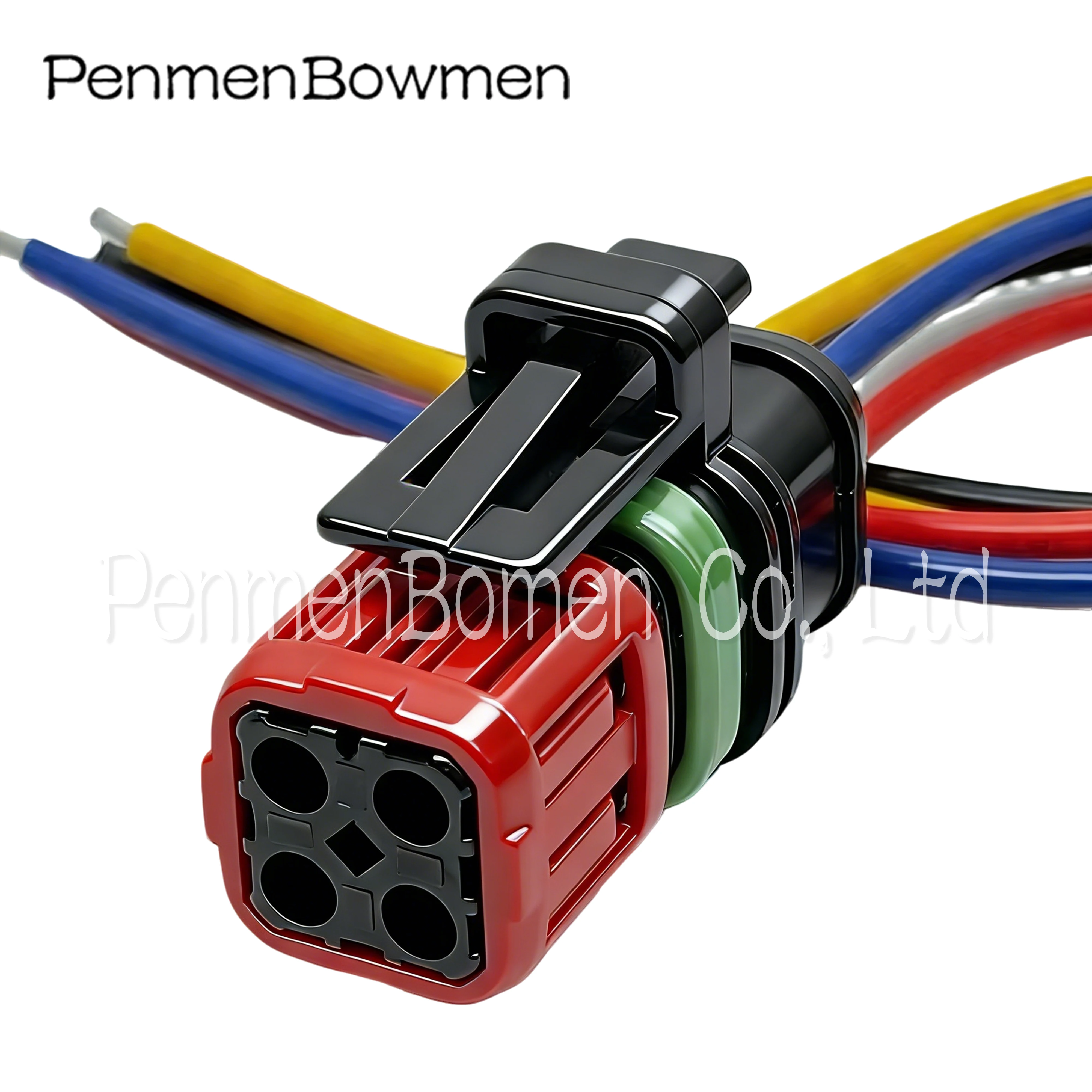 1 Set 4 Pin 1337352-1 Car Excavator Fuel Injector Oxygen Electrical Cable Connector Female Wire Harness Plug 22248490 7422248490