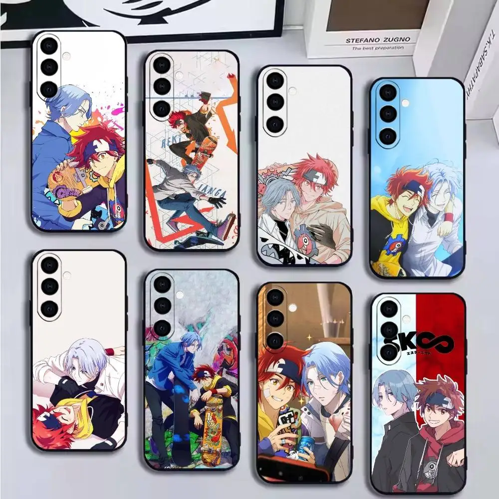 

S-SK8 Anime T-The I-Infinity Phone Case For Samsung Galaxy A20,21s,22,31,32,52,53,72,73,80,91 Soft Black Shell