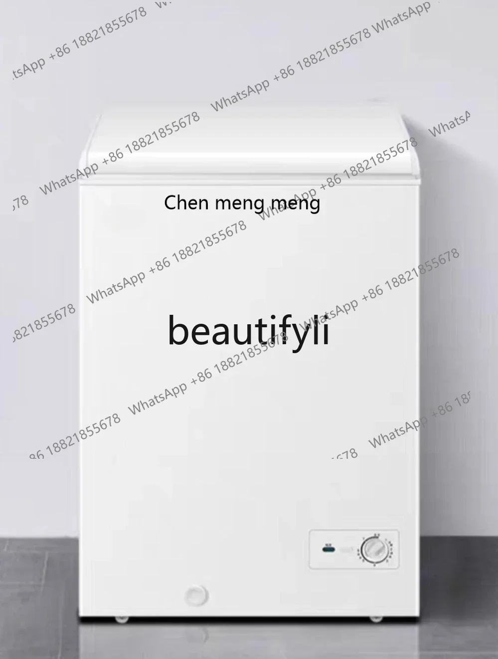 

100-литровая небольшая морозильная камера, бытовая морозильная камера, однотемпературный холодильник двойного назначения для сохранения свежести и заморозки