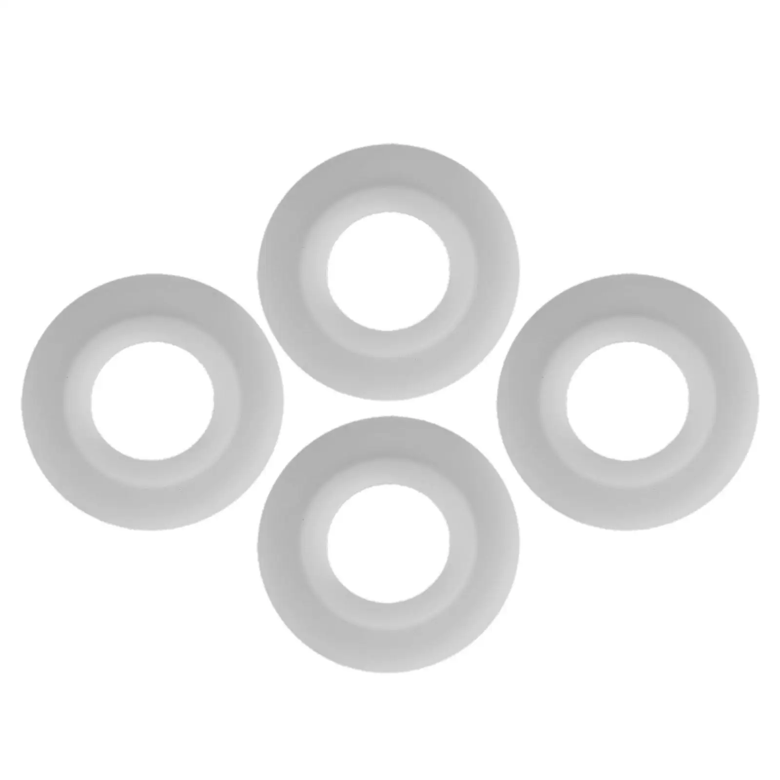 

Комплект из 4 уплотнительных колец для сливного клапана унитаза, герметичные прокладки, запчасти для унитаза, замена для C7715-6, для автодомов, офисов, ванных комнат, отелей