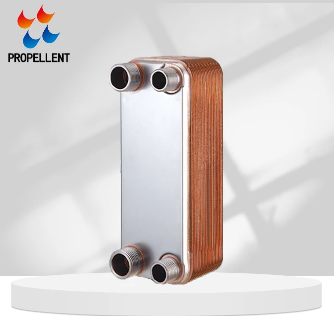 PLB065 Stainless Steel Brazed Plate Heat Exchanger BPHE for Refrigeration Air Conditioning Industrial Process Competitive Price