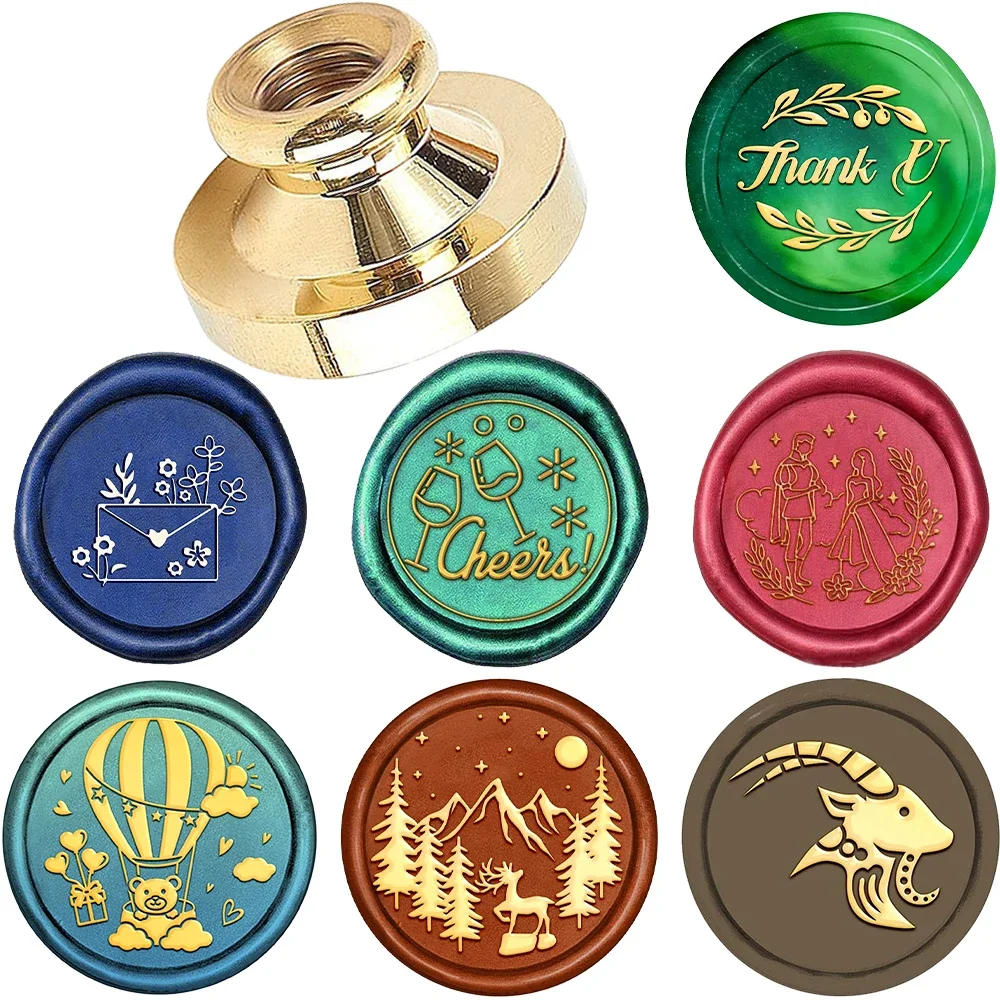 Wax Stamps 25Mm Rem… - image