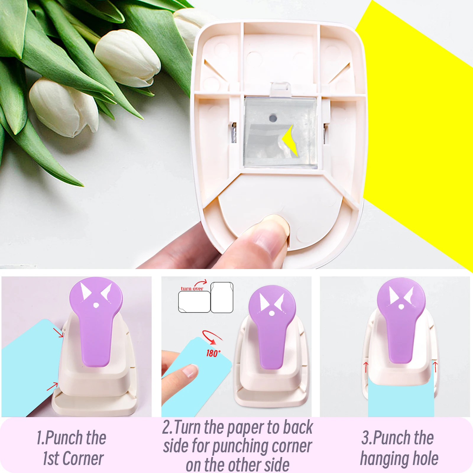 タグカッターパンチャーペーパーカッター3v1コーナーカッターラウンダーパンチャーr10 r5 5mm 3mmスクラップブック用ペーパークラフト価格ラベルカード