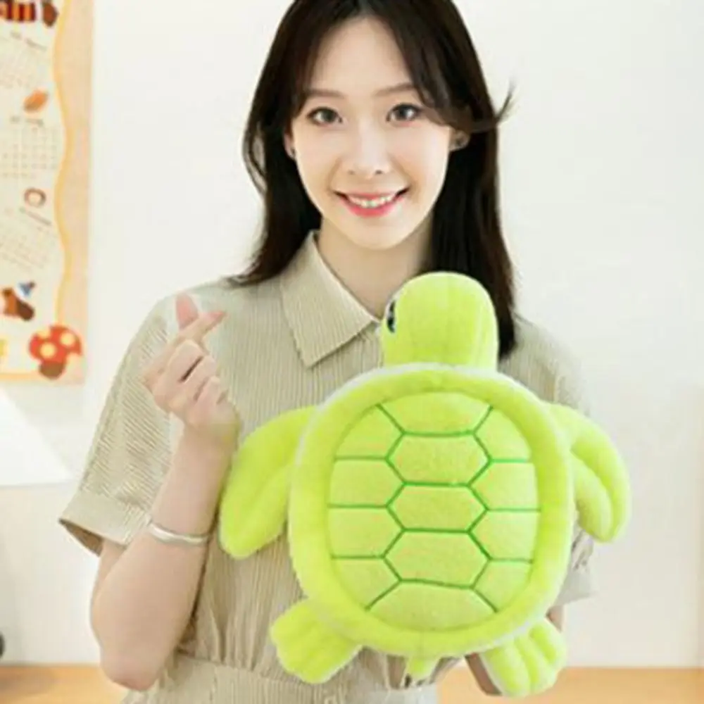 

Novelty Fluffy Sea Tortoise Plush Toys Soft Collection Animal Sea Turtle Pillow Cute 32cm Turtle Animal Doll Children Gift