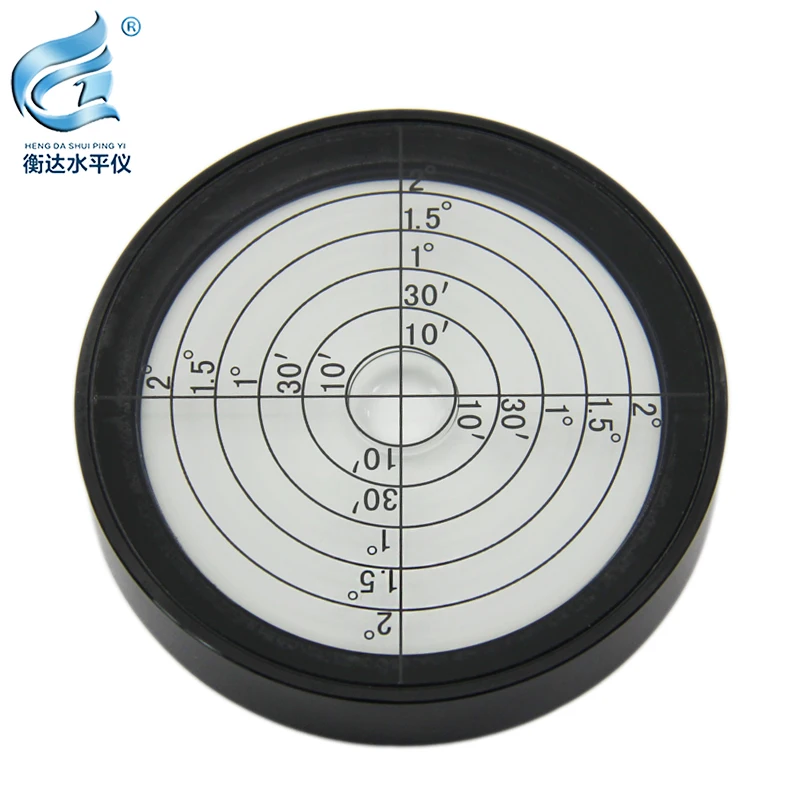 Magnetic universal level 6012 High temperature resistant 85 degree portable level 10 minute metal circular level bubble