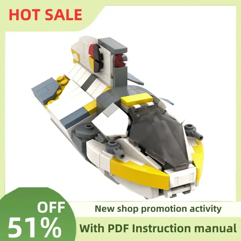 

Новый 267 шт. знаменитый звездный боевой фильм Moc Phantom Spacefighter DIY креативные идеи детские игрушки подарки на день рождения головоломка на заказ