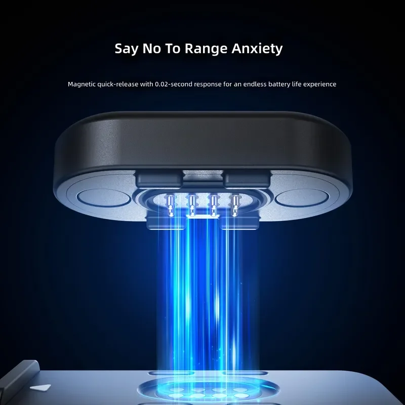 Magnetic Charging Side Cover Extended Cable Power Cord Accessories for GoPro 13 12 11 10 9