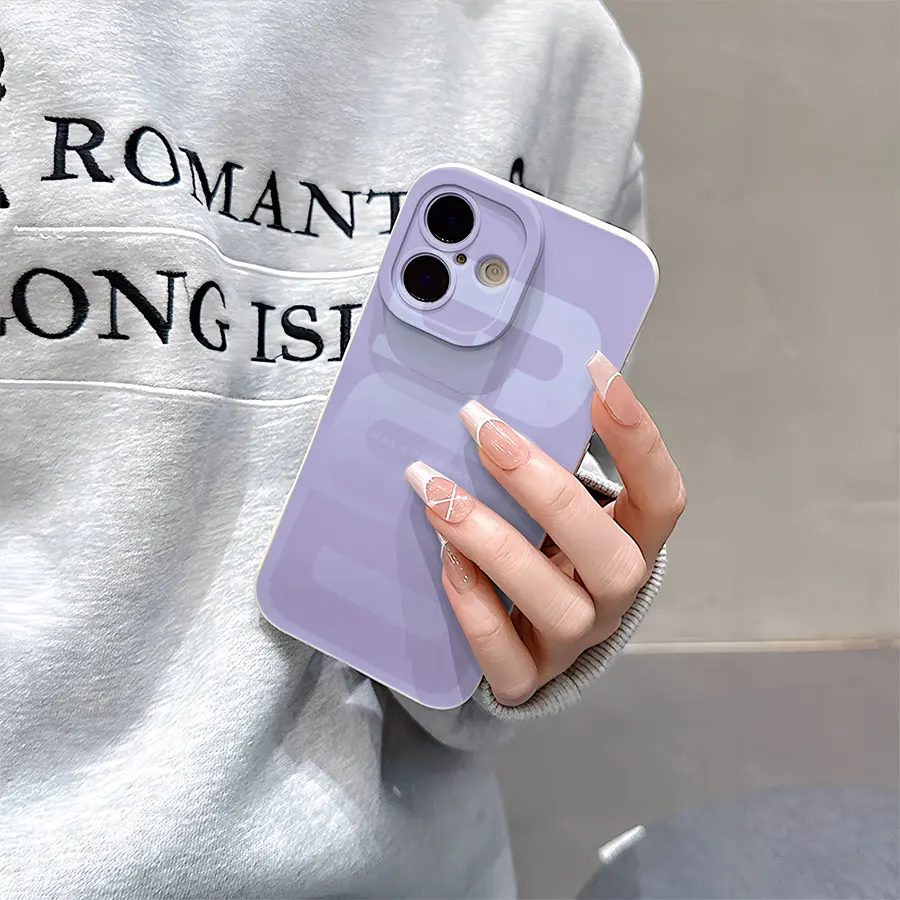 Coque de téléphone souple en TPU mat Angel Eye, compatible avec la protection Plus360 degrés pour iPhone 17 à 11 Pro Max