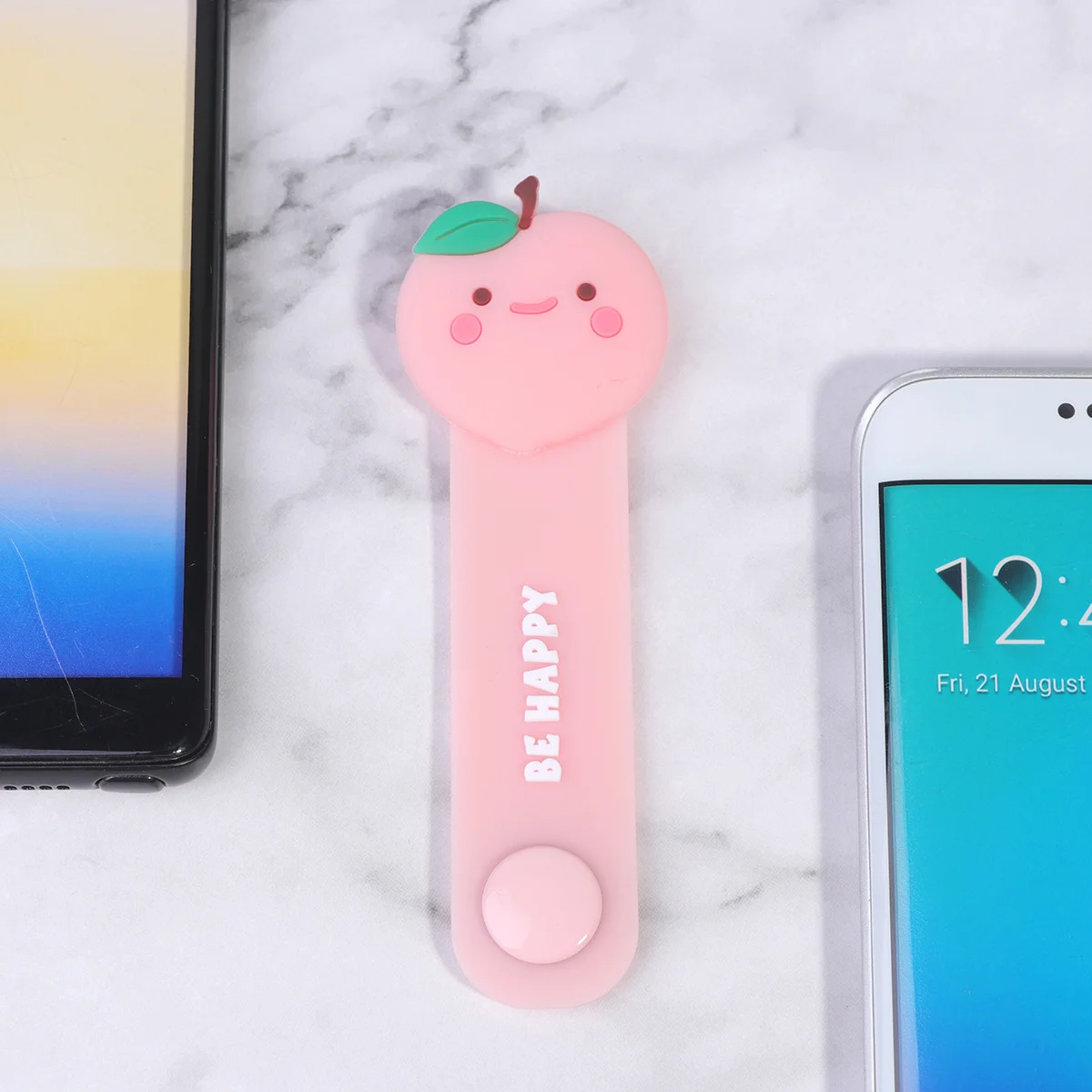 

2Pcs Mini Silicone Cable Organizer for Headphone Cord Management Lightweight Compact Design Cellphone Charging Line USB Winder
