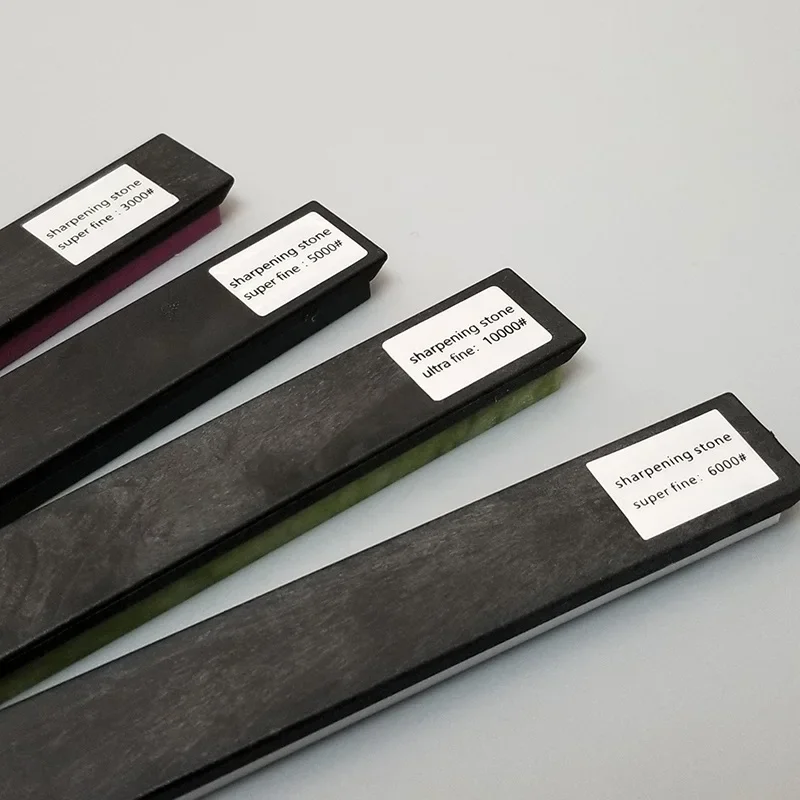 1-7-piece Set of Natural Agate Abrasive Whetstones for Polishing and Fine Fixed-angle Sharpeners Kitchen Knife Sharpening System