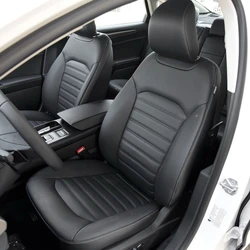 For Ford Mondeo Fusion 2013 2014 2015 2016 2017 2018 Faux Leather Custom Car Seat Covers Full Set Interior Protector Accessories