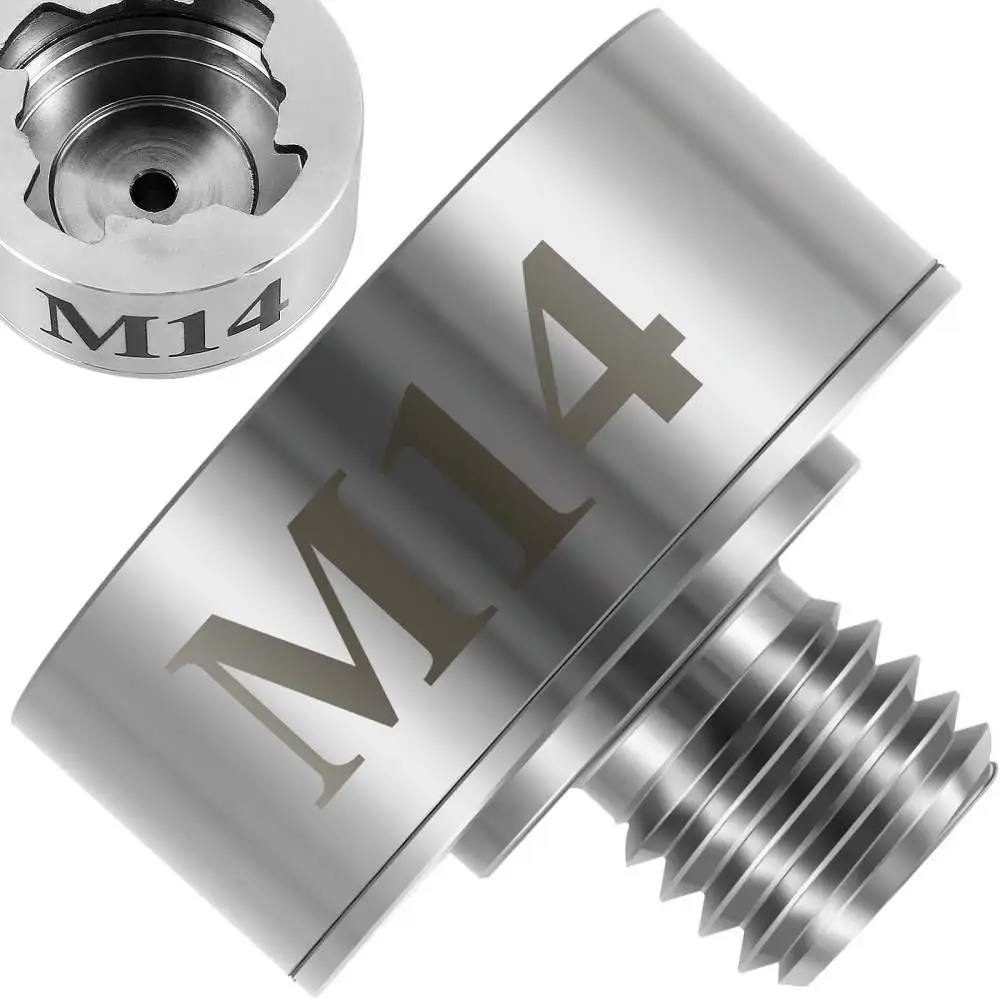 Angle Grinder Flange Nut Adapter Quick Release M14 M10 5 8 11 Self Locking Plate Clamping Accessory Power Tool