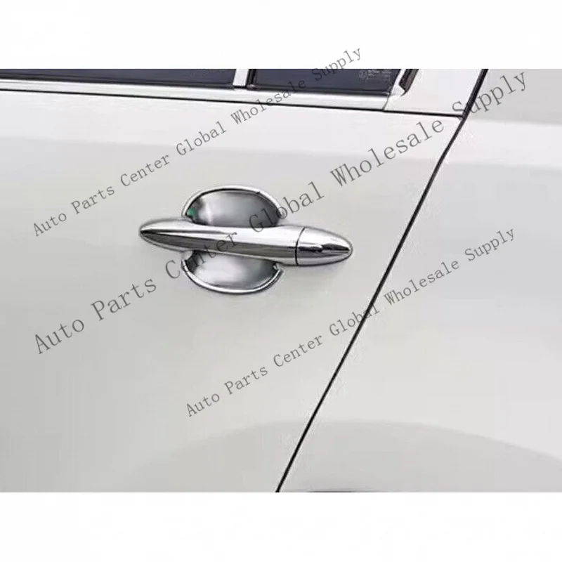 L+ For Kia Sportage 2011-2016 Chrome Side Door Handle Bowl Molding Cover Trim 12pcs