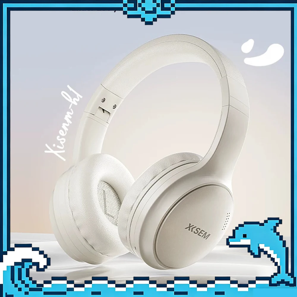 For XISEM H1 Wireless Headset 40mm Planar Magnetomotive Large Unit E-sports Headset SurroundWave 3D Sound Field Technology Gifts