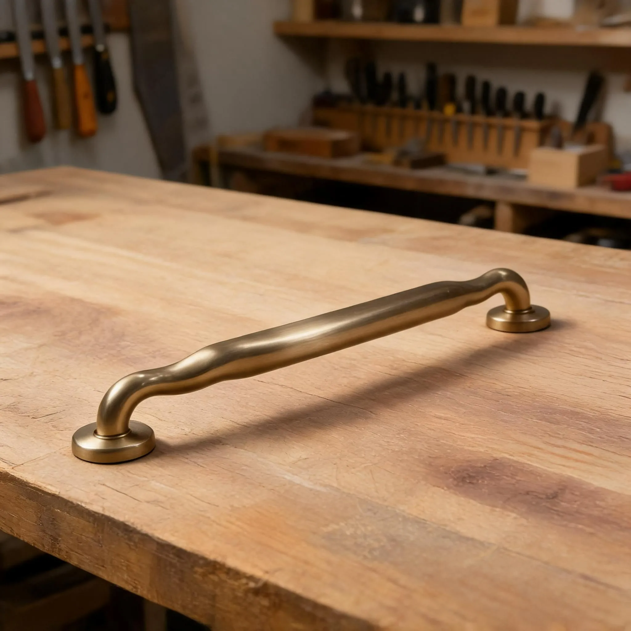Sleek Ergonomic Zinc Alloy Cabinet, Anti‑Fingerprint Metal Bar Handles For Kitchen Cupboard, Bathroom Drawer Furniture