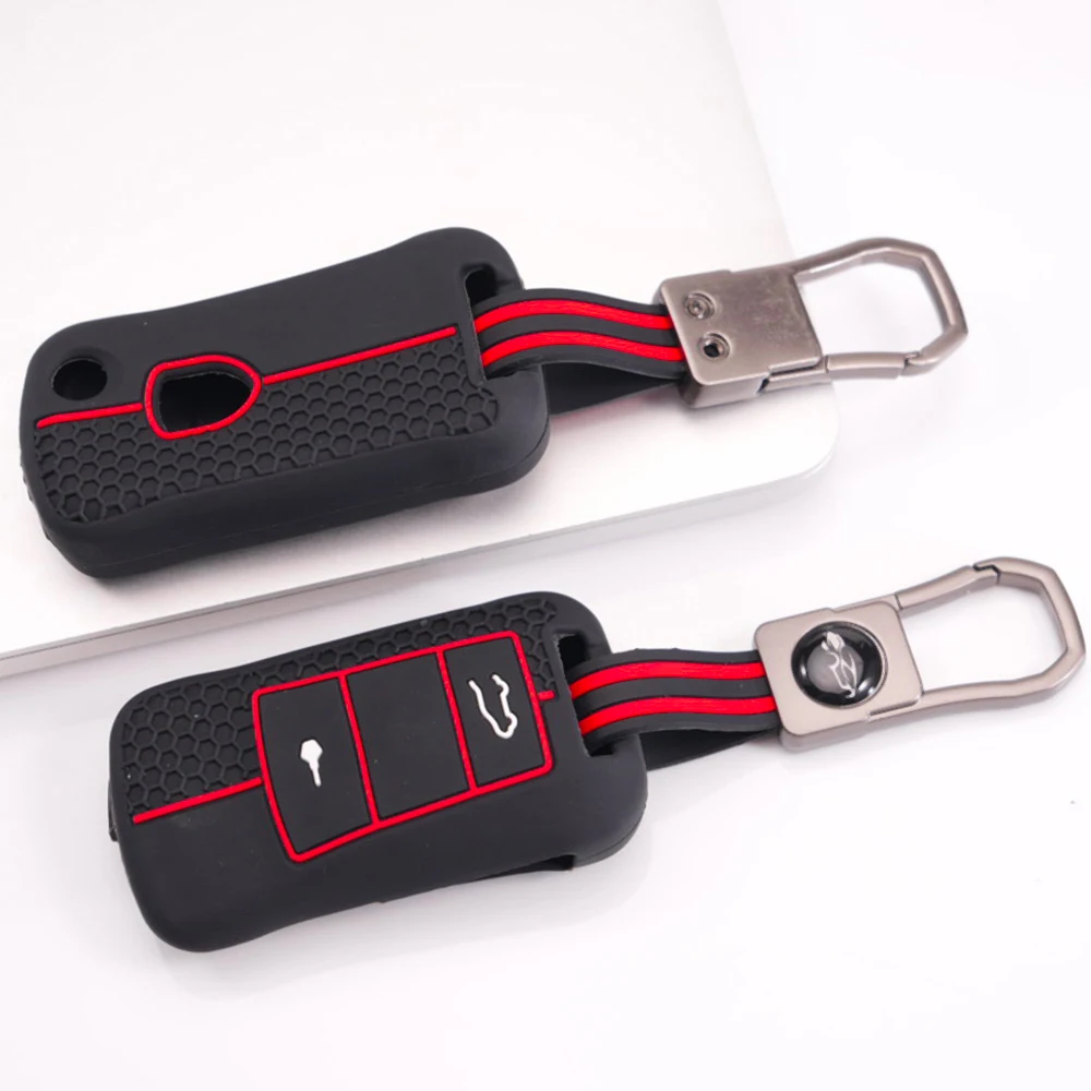 Key Fob Case Keychain For Porsche 911 911 GT3 Cayenne Macan Panamera Cayman Boxster 718 Taycan Carrera Protective Durable