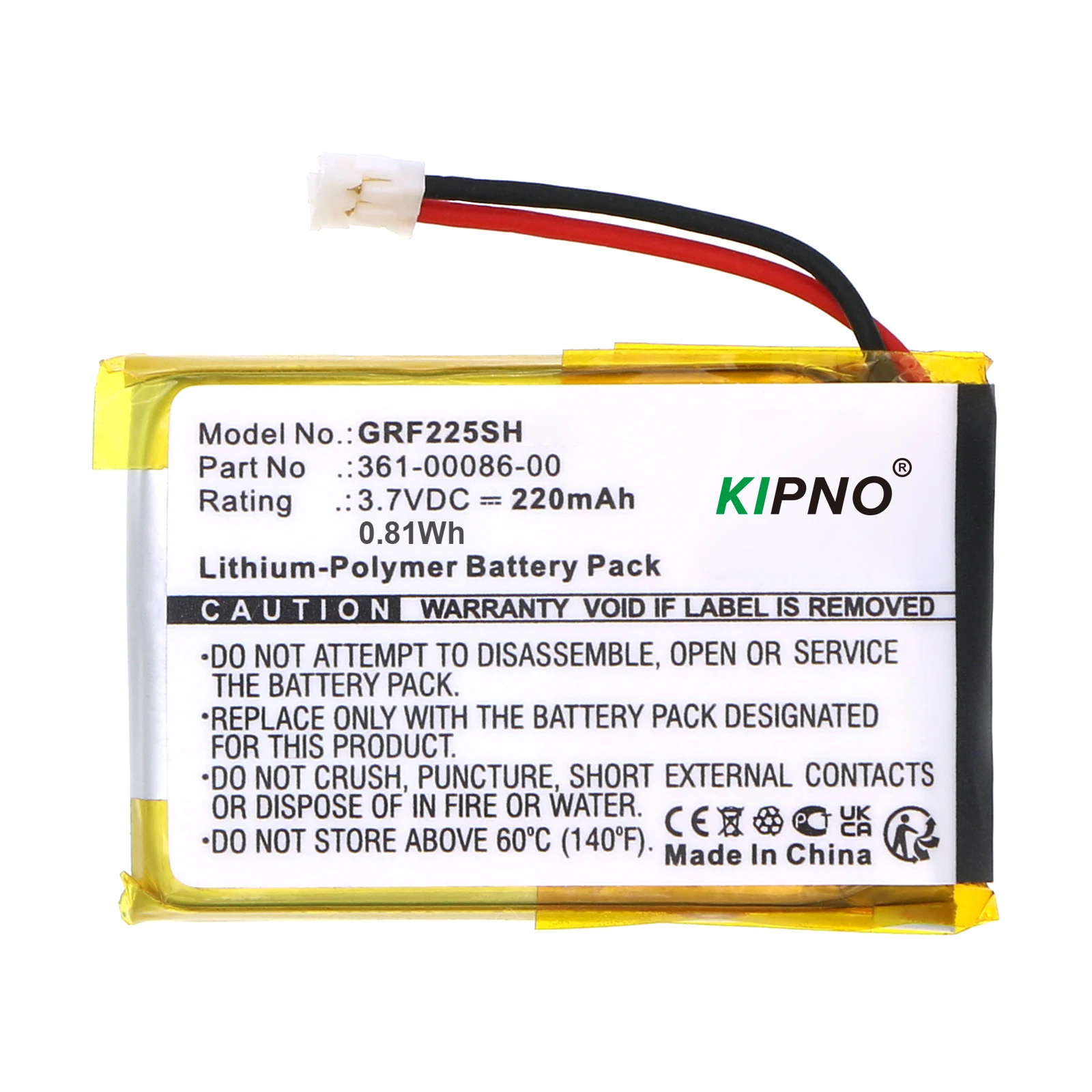 Battery For Forerunner 225 235 630 735XT 220 645 745  Sport Watch Band - 361-00072-00 361-00072-10 361-00086-00 361-00086-10