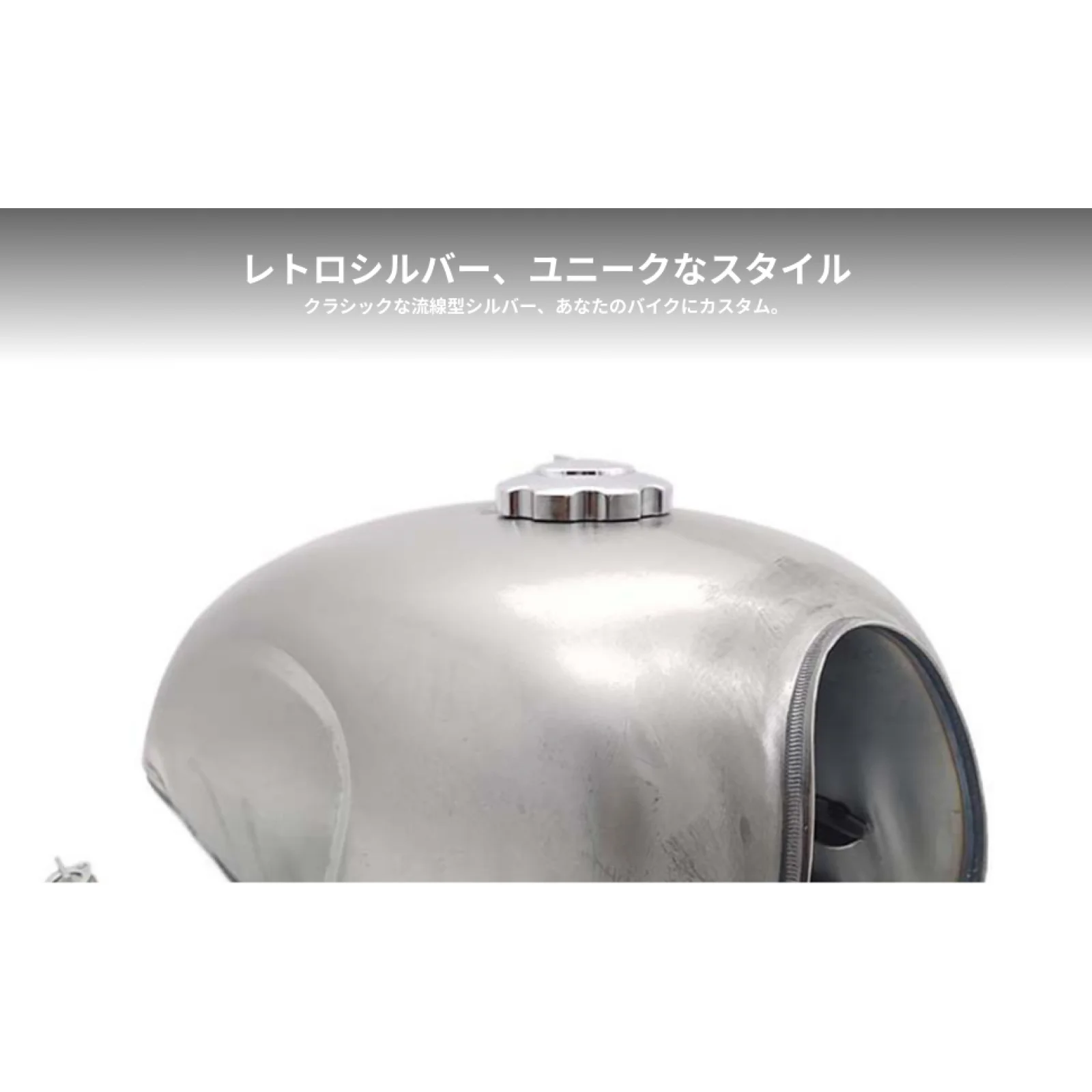 

Generic Retro Motorcycle Fuel Gas Tank High Performance 9L Replace Parts