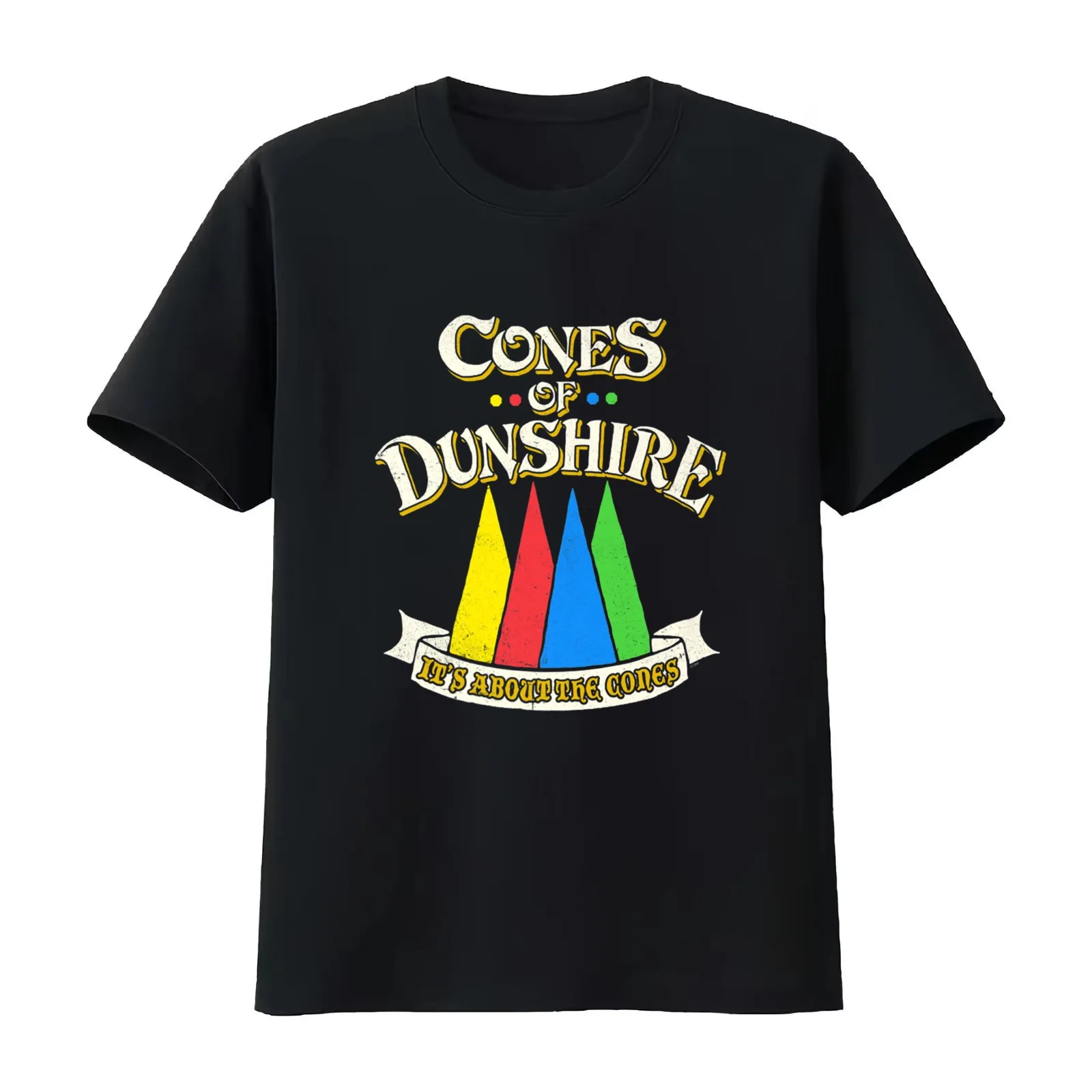 Parks & Recreation Cones Of Dunshire Premium T-Shirt Summer Casual Cotton Tee Oversized Streetwear Tops Vintage Graphic Print