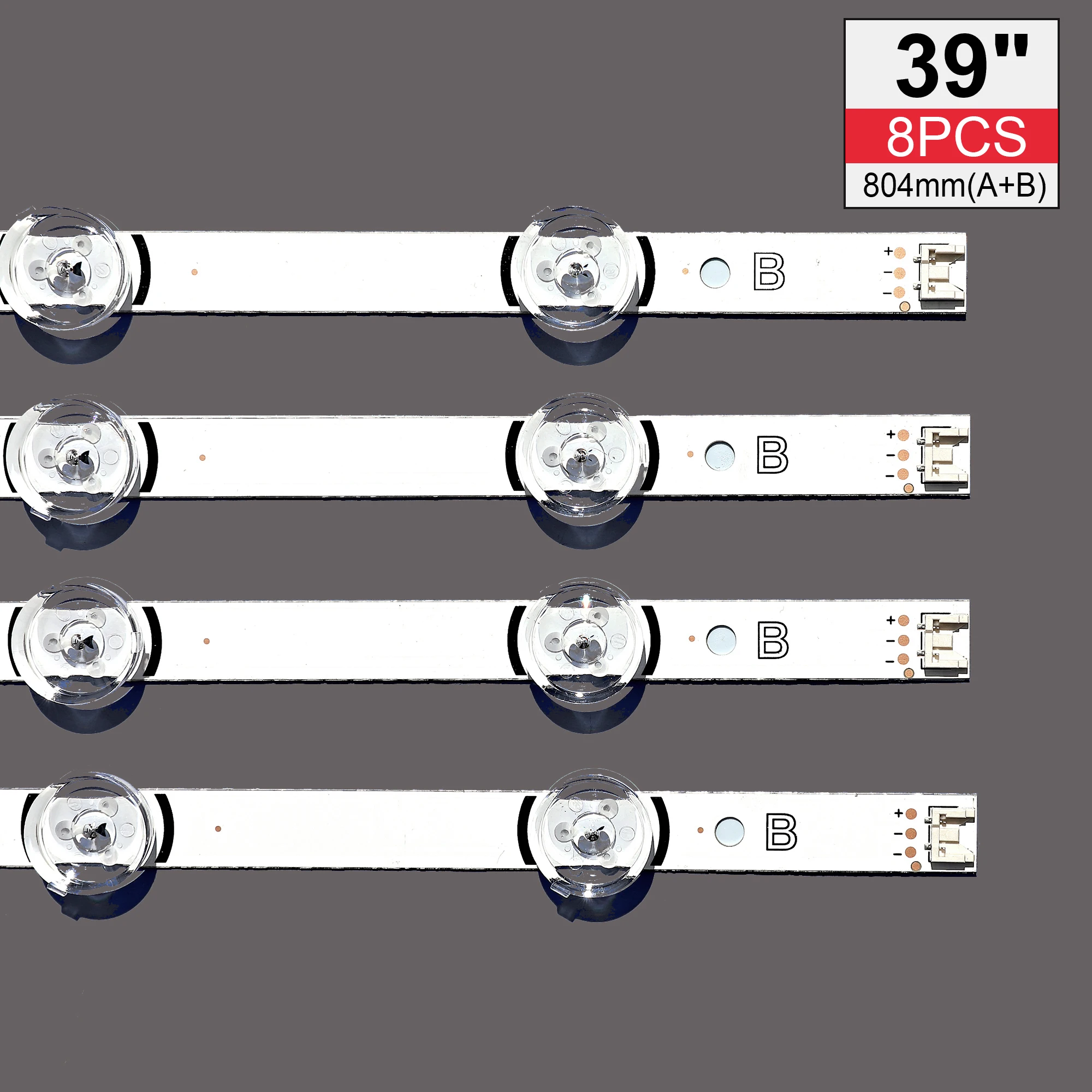 8pcs x LED Backlight Strip for LIG TV 390HVJ01 lnnotek drt 3.0 39\