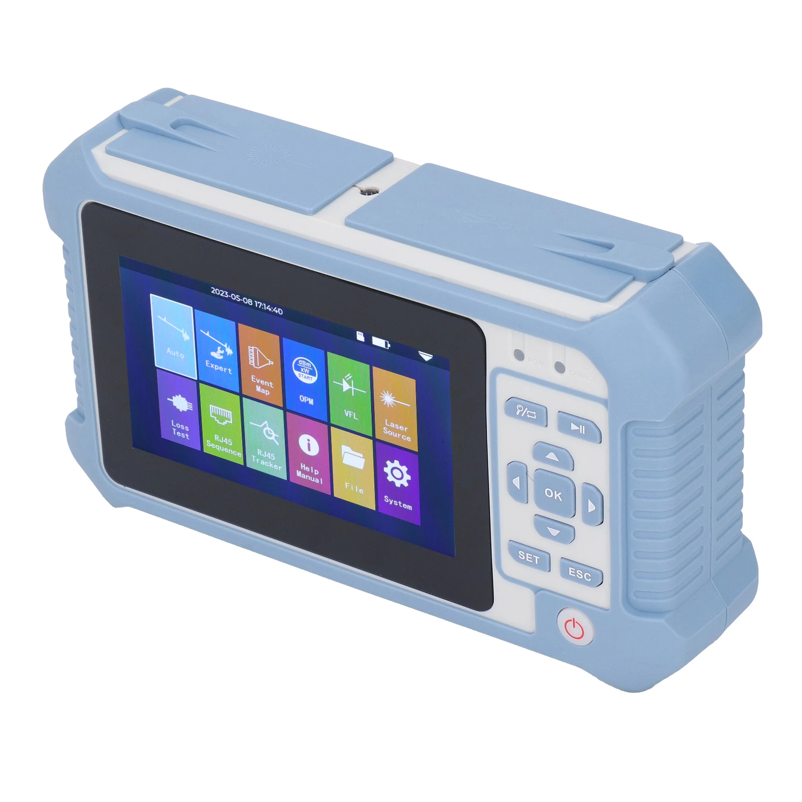 Optical Time Domain Reflectometer OTDR 9 in 1 Optical Power Meter VFL RJ45 Tester Tool Optical Time Domain Reflectometer