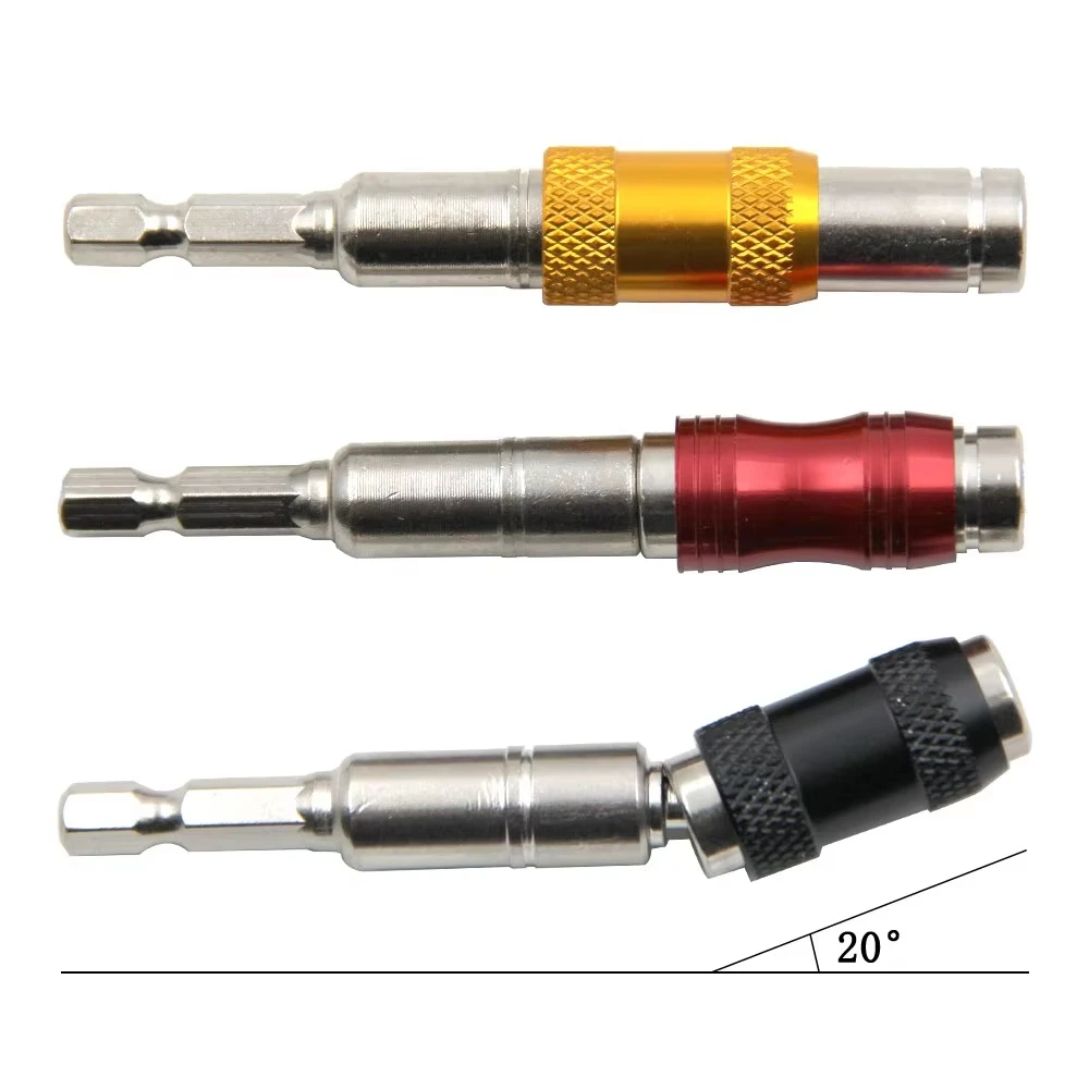 Hexagonal Handle Screwdriver with Variable Extension Rod Drill Bit Quick Release Electric Drill Driver Universal Extension Rod