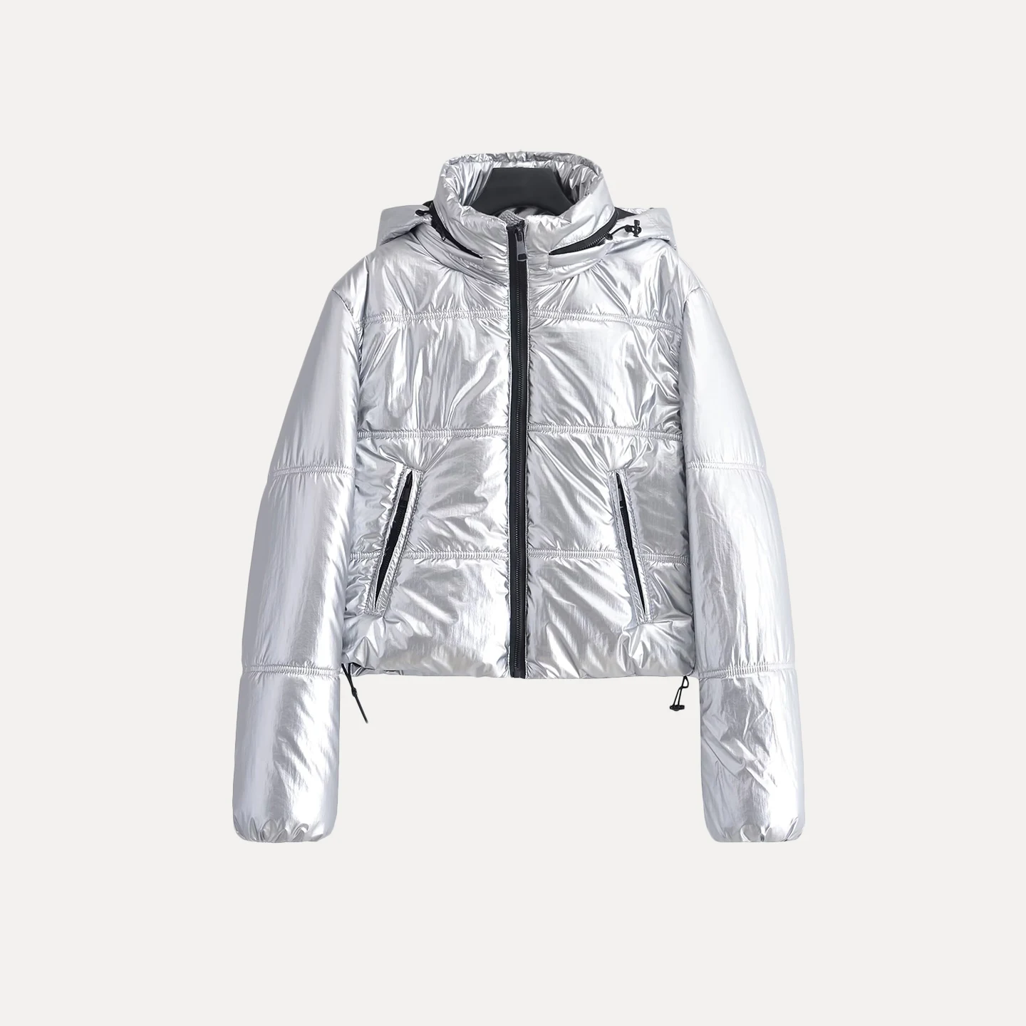 Faionable ort Jaet Cappotto da donna Colletto alla coreana Chiusura con cerniera Lungo Sve Autunno Nuovo arrivo Z Stand Fit Ladies'...