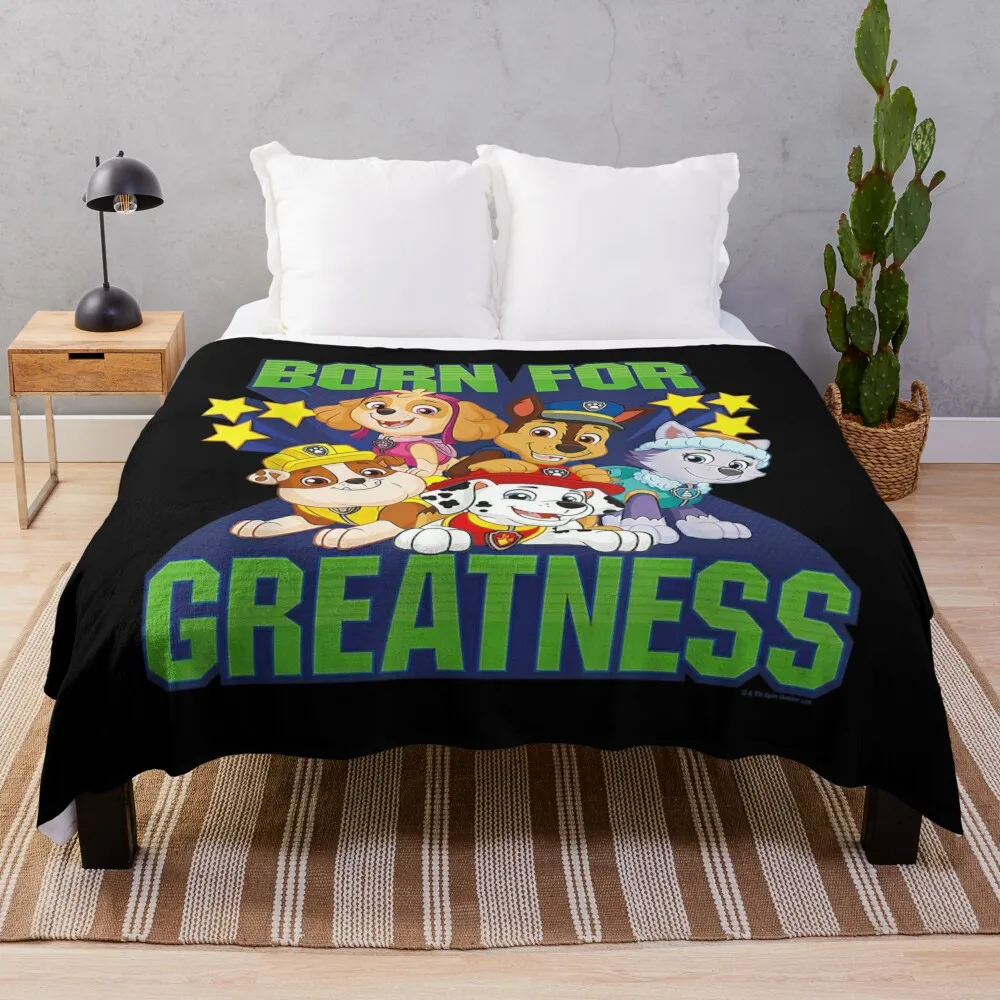 

Kids Cartoon Movies Vintage Classic Logo Throw Blanket Travel Thermal Thermals For Travel halloween Blankets