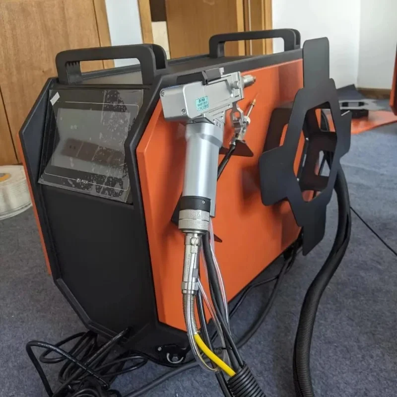 In 00w Handheld Fiber Iron Aluminum hine in Welding
