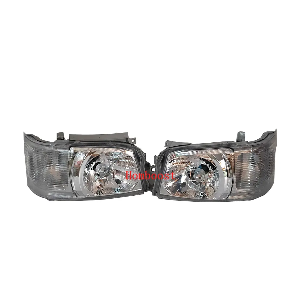 A Pair Car Front Headlights For Toyota Hiace KDH205 KDH206 TRH223 2005 to 2013