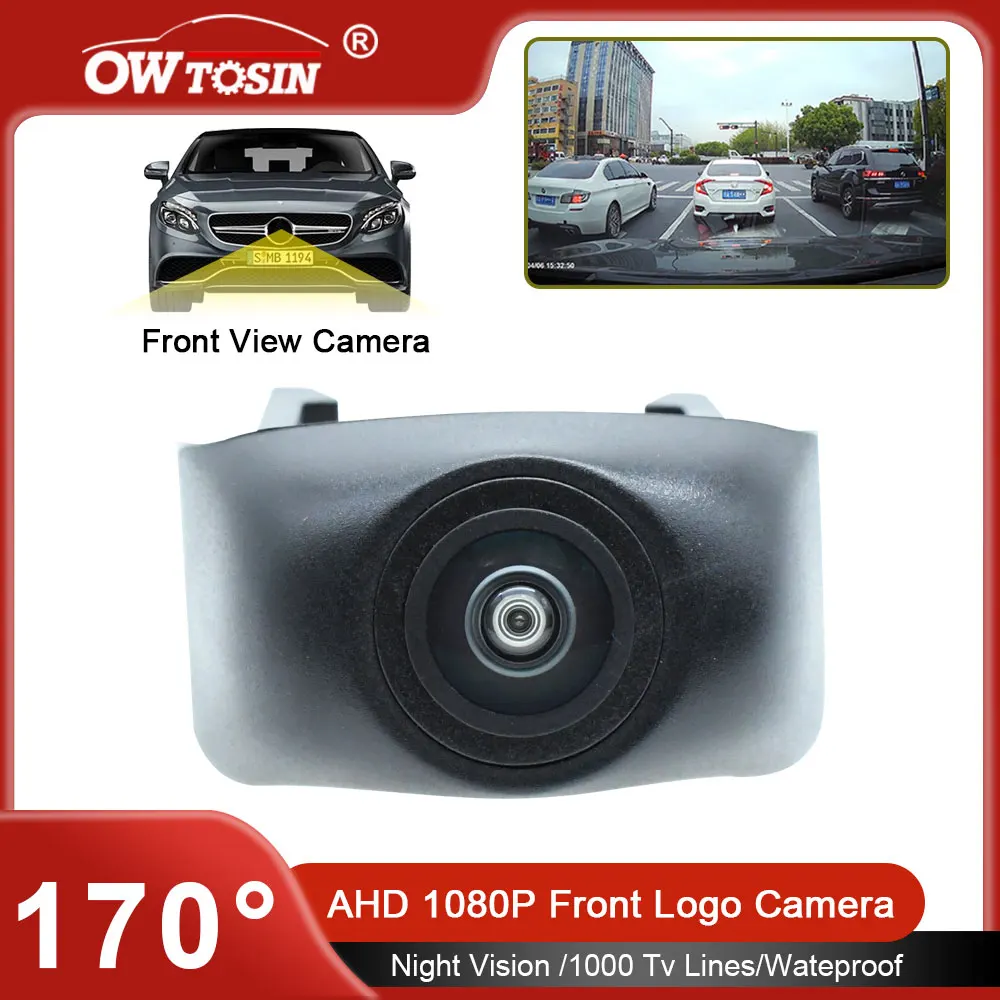 CVBS/AHD 1080P 170° Fisheye Car Front Camera For Lexus NX AZ10 NX200t NX300h 2015 2016 2017 Vehicle Logo Front View Camera