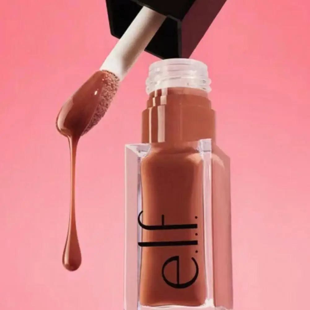 Elf Mirror-Shine Lipgloss spendet Feuchtigkeit und pflegt die Lippen, verbessert Lippenlinien und trockene Lippen, sorgt für einen hydratisierten und prallen Lippen-Look. – Detail 1