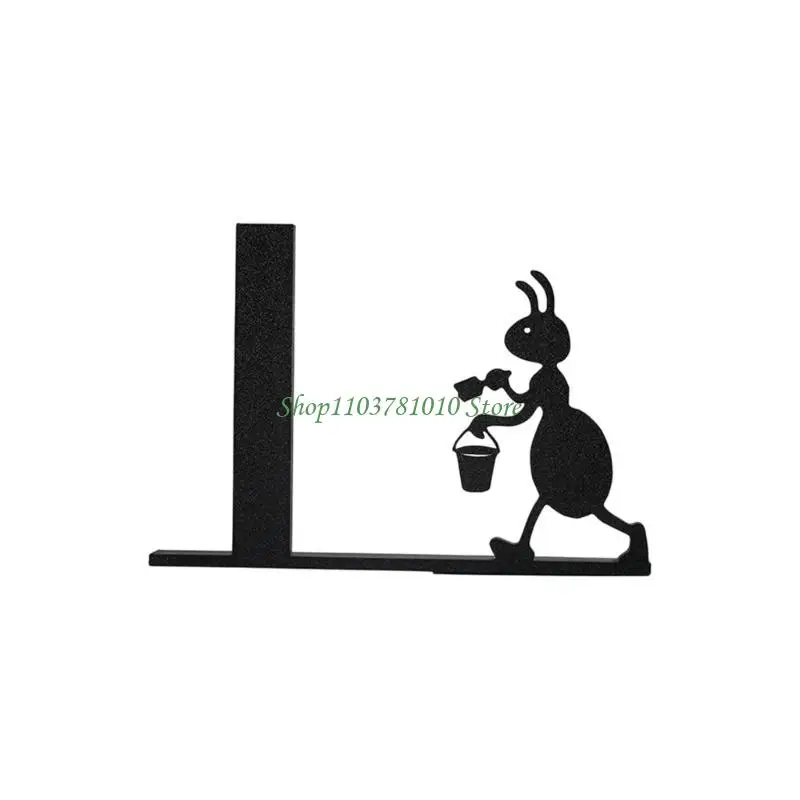 U55D Funny Animal Toilet Paper Holder Decorative Tissue Dispenser for Bathroom, Kitchen, Bedroom, and Living Room Black for view 6
