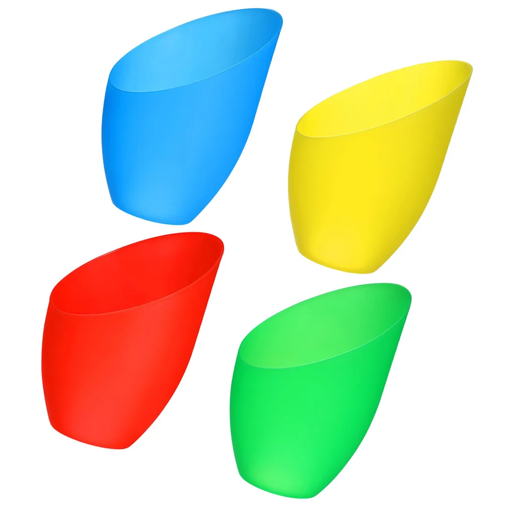 

4Pcs Decorative Horseshoe Plastic Lamp Shades Replacement Cover for Desk Table Floor Lamps Table Light Shade Lamp Shades