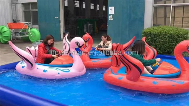 نفخ سيارة القرن قارب طفل الأطفال الكرتون لعب المياه الكبيرة نفخ السباحة الدائري #6