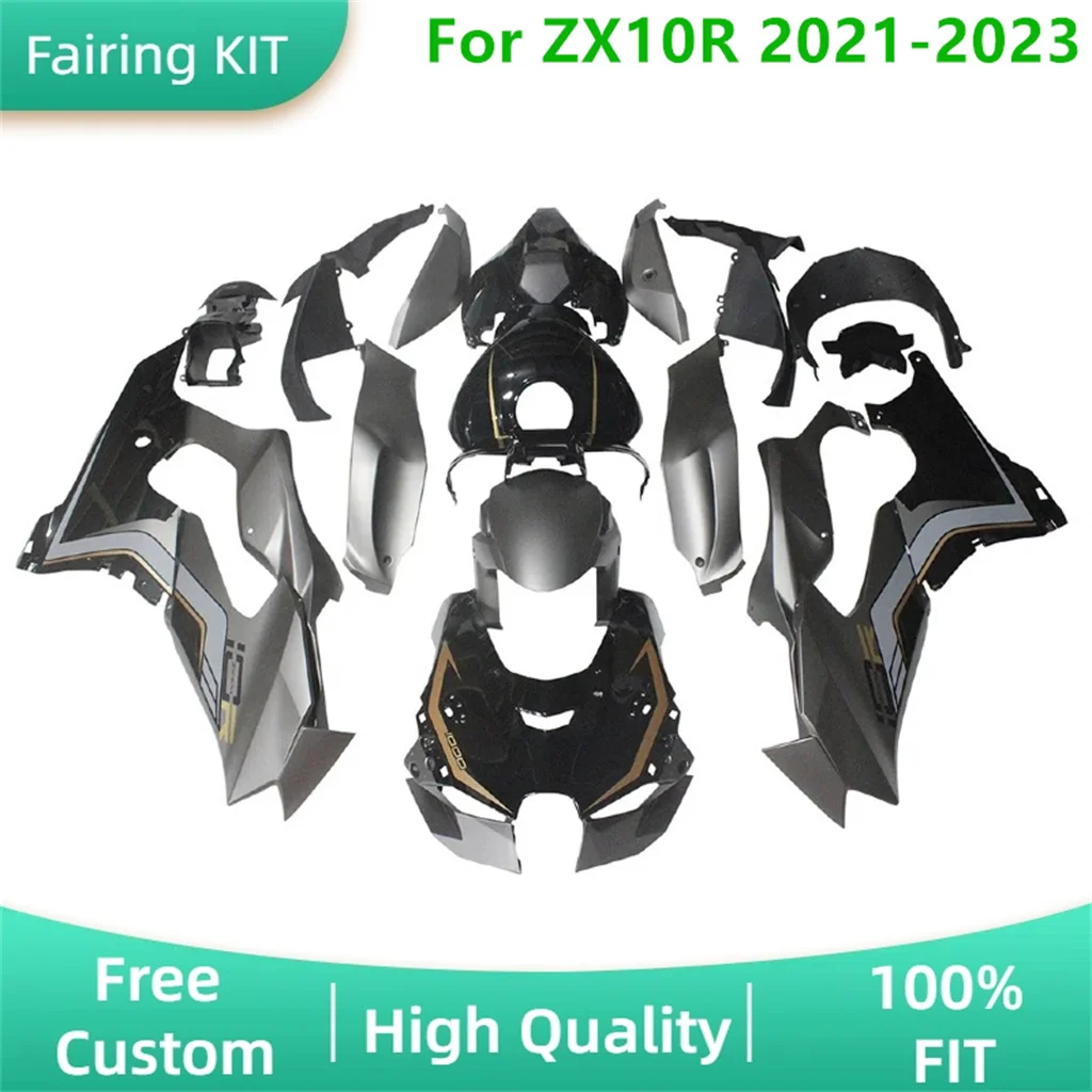 For Kawasaki 21 22 23 ZX-10R 2021 2022 2023 ZX10R Road racing Fairing Kit Body Repair Aftermarket Parts 100% Fit Injection Mold