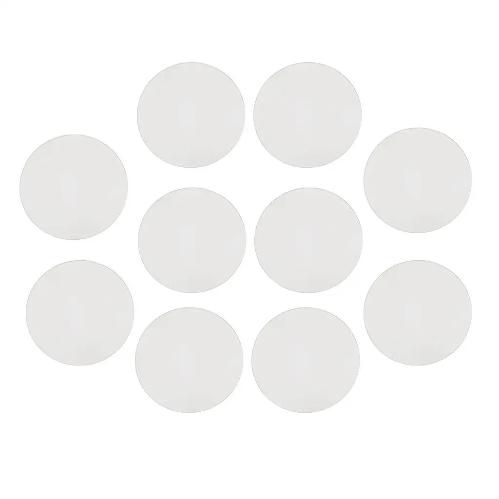 Crystal Mineral Glass Domed Flat Watch Glass Mirror 1mm Thick for Precision Timepiece Restoration
