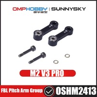OMPHOBBY M2 V3 PRO RC Helicopter Parts FBL Pitch Arm Group OSHM2413