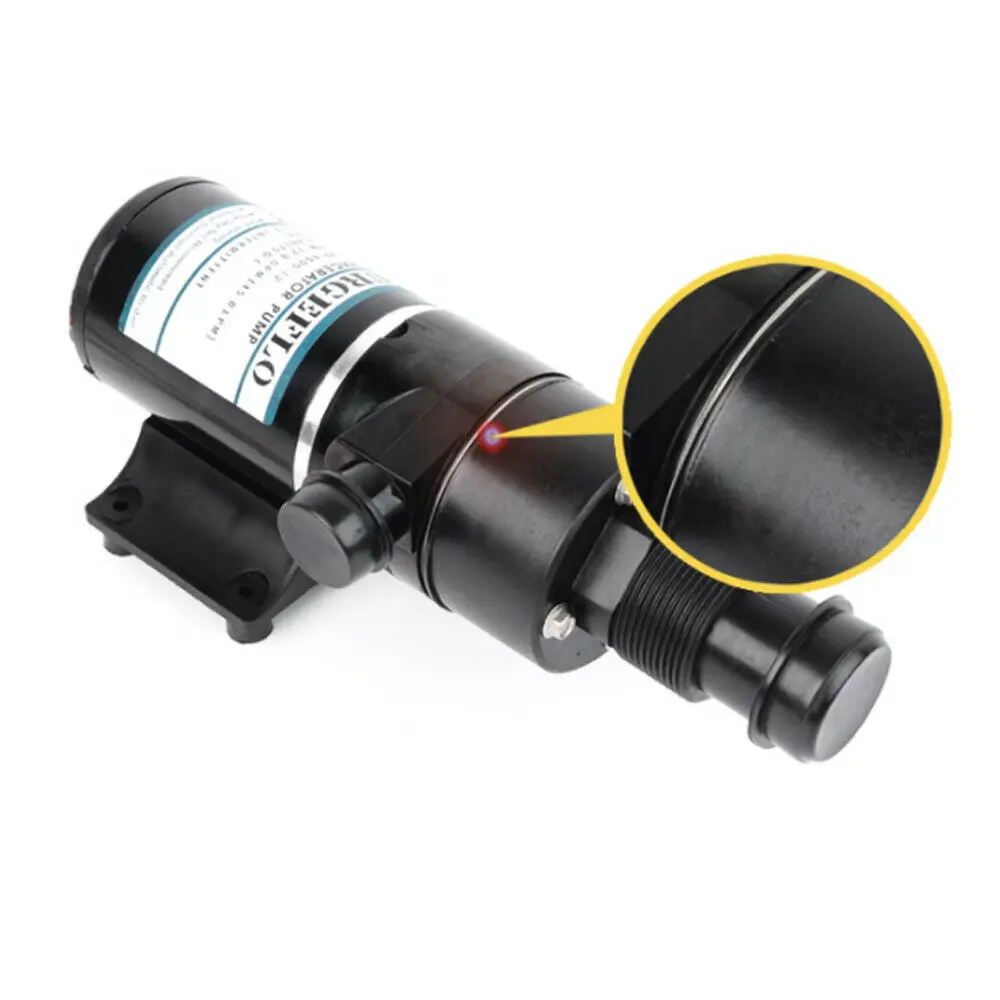 114 واط الذاتي فتيلة RV مضخة Macerator مضخة مياه الصرف الصحي شفرة مزدوجة متنقل معالجة مياه الصرف الصحي تجهيز قوي شفط مضخة النفايات #2