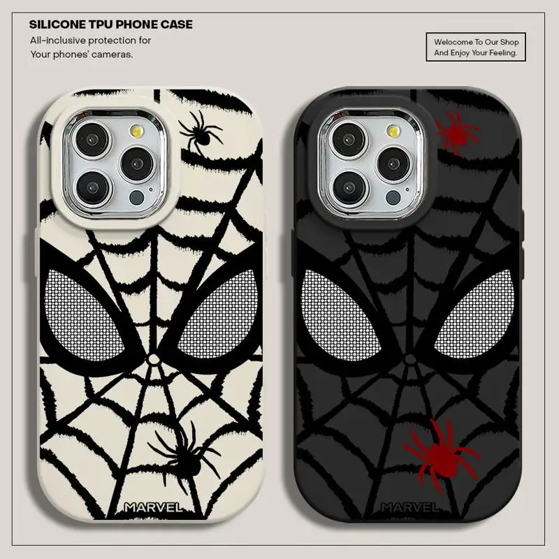 Marvel Sipider Man Phone Case for Xiaomi 12 13T Pro Poco X3 NFC X5 5G Mi 11 Lite 5G Silicone Soft Cover