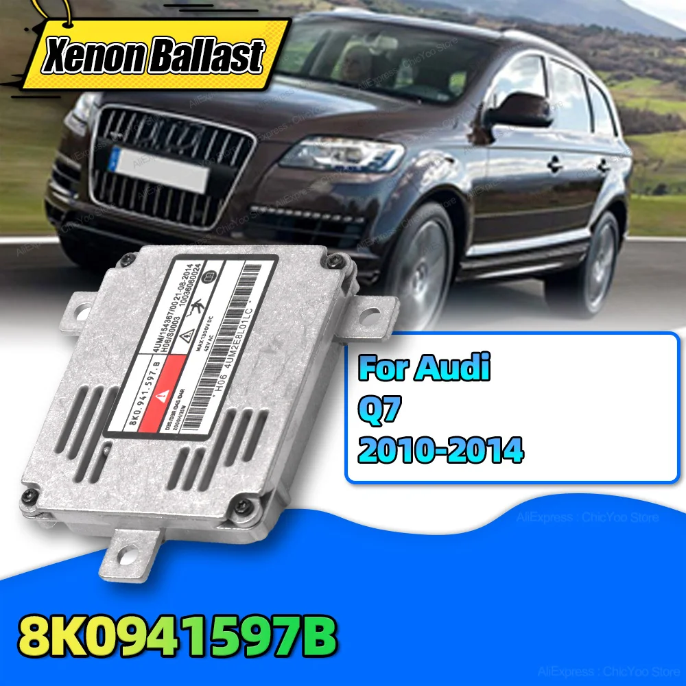 8K0941597 Xenon HID Headlight D3S D3R Ballast 8K0941597B Control Module 10036060024 For Audi Q7 2010 2011 2012 2013 2014