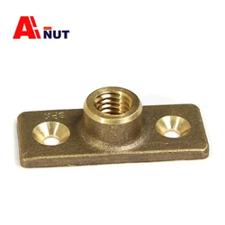 M10 Brass Base Clip Bracket Nut,Decorative Support Base , C045