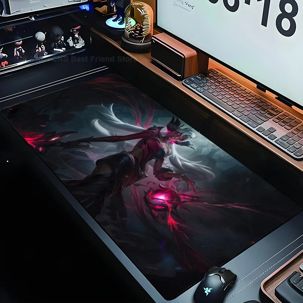 

Nilah League of Legends Mousepad Mouse Mat Desk Mat With Pad gaming accessories Prime Gaming XXL Keyboard Pad